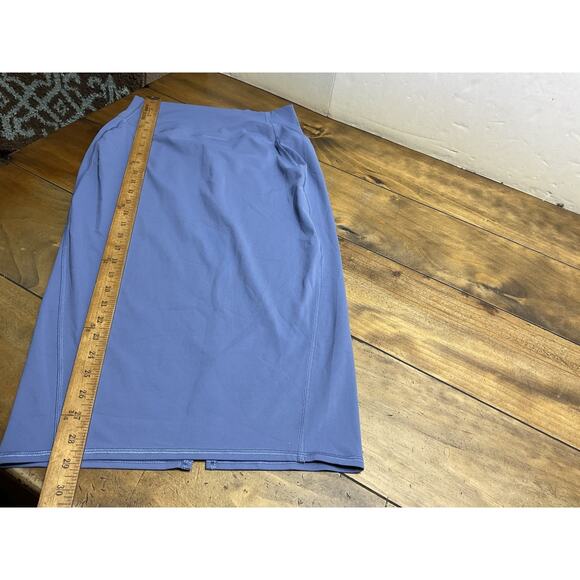 Lululemon Athletica Nulu Slim-Fit High Rise Midi Skirt Women’s Size 8 Oasis Blue - Picture 10 of 10
